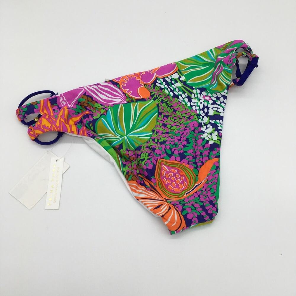 NWT Trina Turk Tropical Escape Bikini Bottoms - 8 - Picture 3 of 8